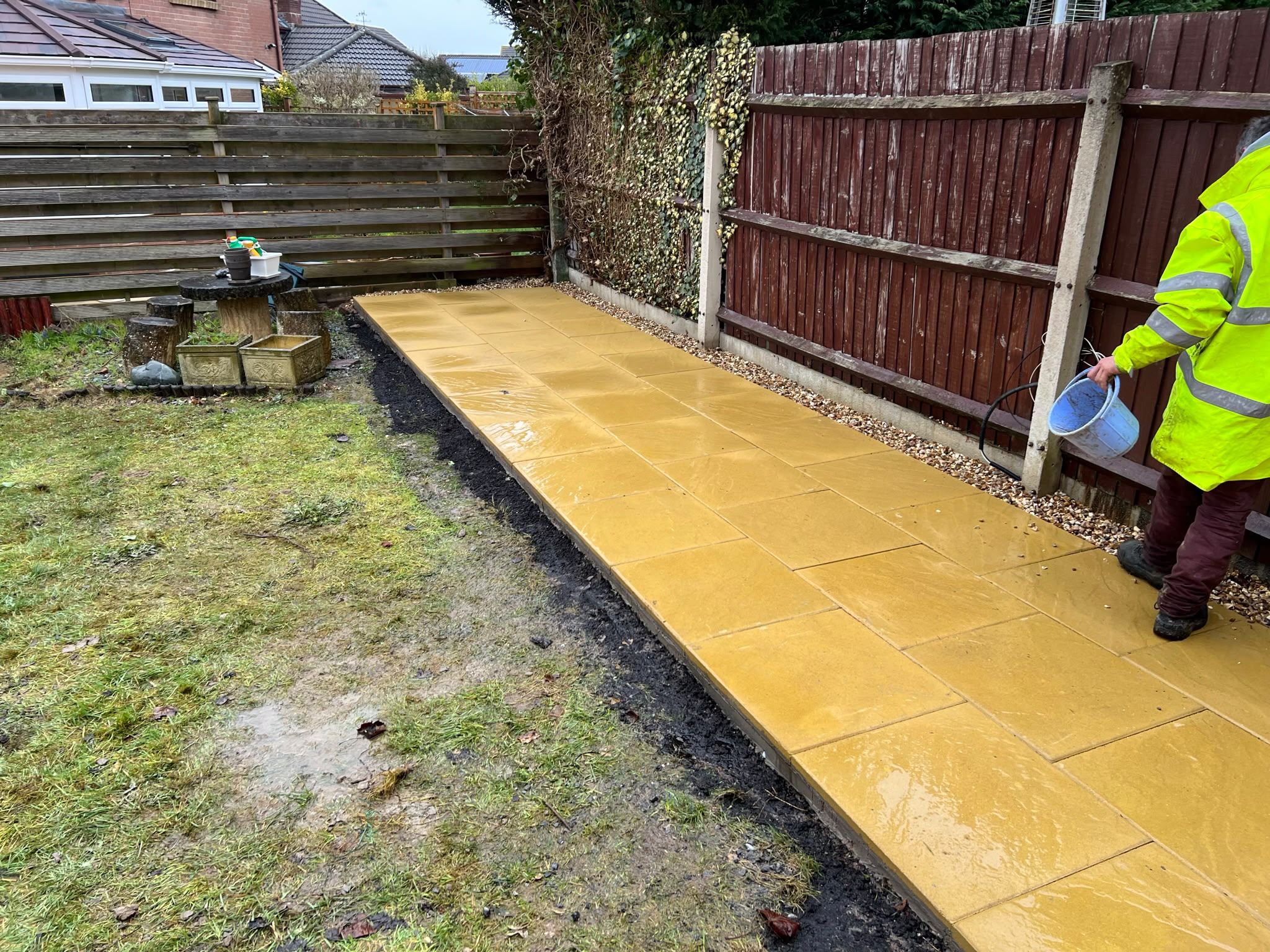 RT Landscaping completed project